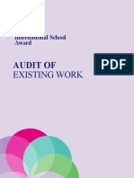 01-Audit of Existing Work