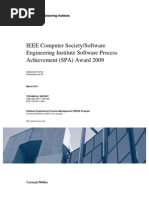 Download IEEE Computer SocietySoftware Engineering Institute Software Process Achievement SPA Award 2009 by Software Engineering Institute Publications SN52833290 doc pdf