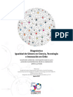 CONICYT – Diagnóstico Igualdad de Género en Ciencia, Tecnología e Innovación en Chile