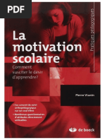 Motivation scolaire selon Rolland Viau | PDF | Apprentissage | Motivant
