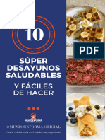 Ebook Reto Bienestar 10 Desayunos Saludables