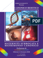 Diritto Canonico Bioetico