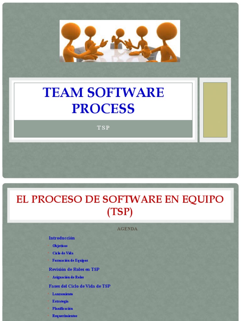 El Team Software Process - TSP | PDF | Software | Planificación