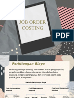 Job Order Costing Dan Process Costing