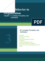 Human Behavior in Organization Chapter 3