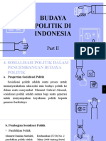 Part II Budaya Politik Di Indonesia