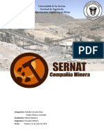 Proyecto Minero SERNAT SLC