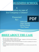 A Presentation On A Company Is Citizen or Not