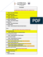 COURSE OUTLINE - First Quarter 19-20