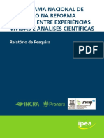 IPEA - Relatório Do Programa Nacional de Educação Na Reforma Agrára