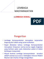 5. LEMBAGA KEMASYARAKATAN