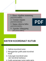 Sistem Koordinat Kutub Kelompok 5