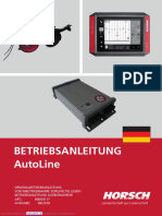 Horsch Autoline Betriebsanleitung