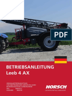 Horsch Leeb 4 AX Betriebsanleitung