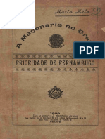 Maconaria No Brasil - Prioridade Pernambucana