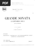 Sonata Concertata Per Chitarra E Violino Niccolo Paganini scribd