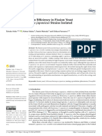 Fungi: Elevated Sporulation Efficiency in Fission Yeast Schizosaccharomyces Japonicus Strains Isolated From Drosophila