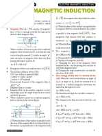 Electro Magnetic Induction: Synopsis