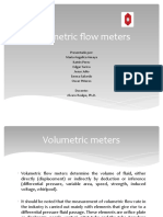 Volumetric Flow Meters