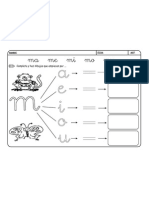 Ma Me Mi Mo Mu: Fecha: Nombre