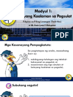 1 Batayang Kaalaman Sa Pagsulat PDF