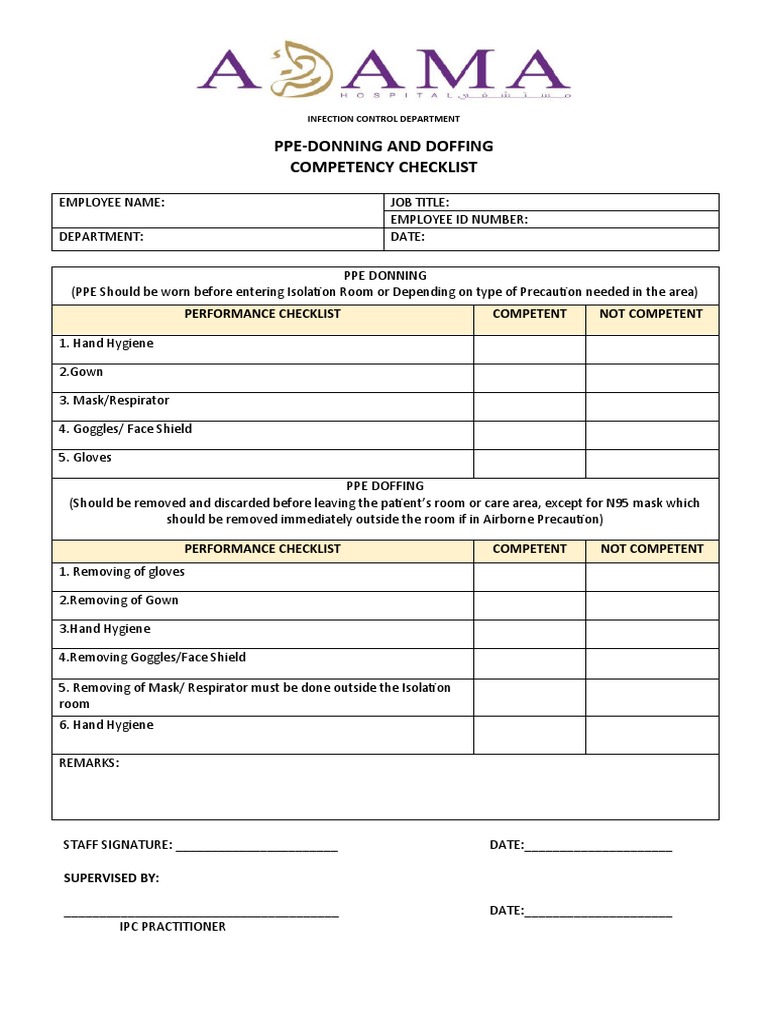 PPE Competency PDF