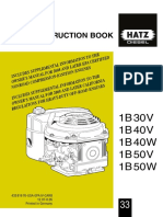 1B 30V 1B 40V 1B 40W 1B 50V 1B 50W: Instruction Book