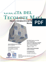 Gaceta Del Tecolote Maya Mayo-Agosto 2021