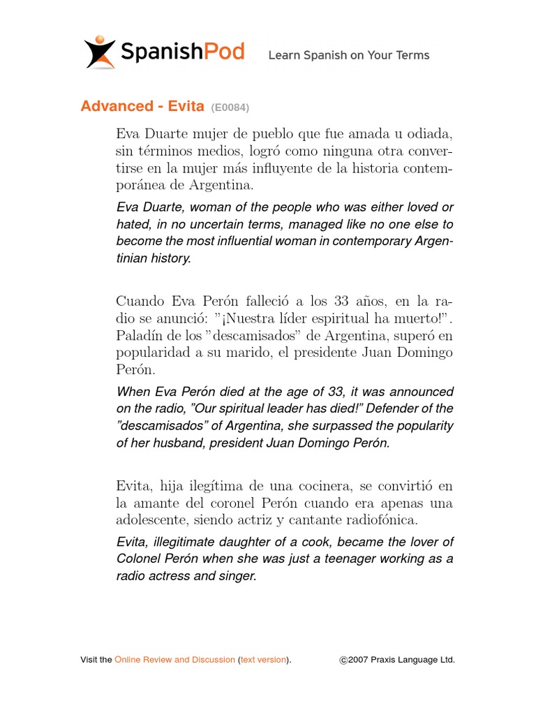Spanishpod E0084 | PDF | Ciencias sociales