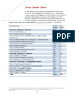 Appendix A: CTS Exam Content Outline: Domains/Tasks % of Exam # of Items Domain A: Creating AV Solutions 61% 61