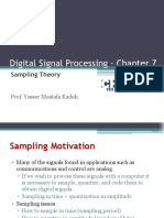 Digital Signal Processing - Chapter 7: Sampling Theory