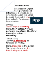 Gerunds and Infinitives