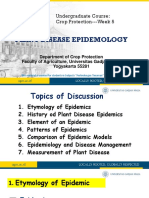 Kuliah 5 - Plant Disease Epidemiology