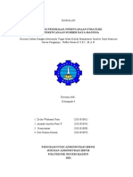 ANALISIS PEKERJAAN DAN SDM