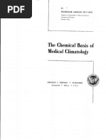 The Chemical Basis of Medical Climatolo (Y: Professor Giorgio Piccardi