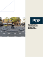 Diagnostico de Estado de Conservación Fuente Plaza Echaurren Valparaíso