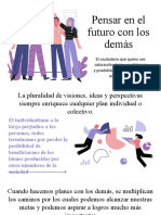 Pensar en el futuro con los demás