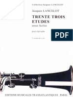 Trente Trois Etudes I