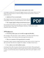 SWOT ANALYSIS of OREO