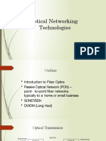 Optical Networking Technologies Overview