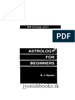 Astrology for Beginners BVRaman