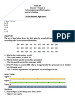 Mathematics Quarter 4-Module 5 Answer Sheet