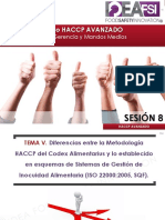 Haccp Avanzado Sesiones 8-10