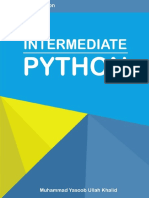 Intermediate Python. 2017. M. Khalid