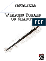 Darkblades Weapons Forged of Shadow