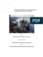 Compliance and supply chain analysis in Pakistan's marine fisheries sector