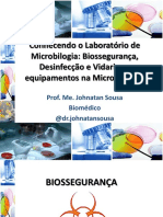 01 e 02 - Conhecendo o laboratório de microbiologia