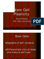 Stem Cell Plasticity