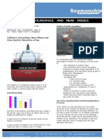 Collisions, Groundings, Near-Misses and Close Quarter Situations at Sea