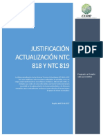 2017-04-20 Justificación Actualización Normas NTC 818 y NTC 819 v3